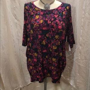 LuLaRoe Flower Dress Size Medium Irma